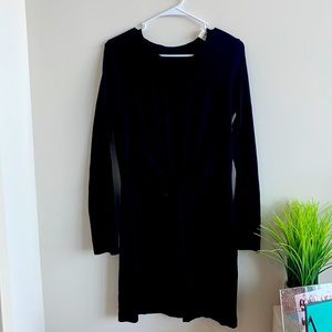 Black dress with knot detail never been worn